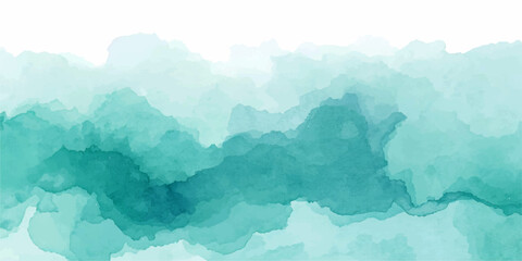 Abstract Blue Iceberg on a Calm Winter Sea Under Cloudy Sky © MDBAKKER