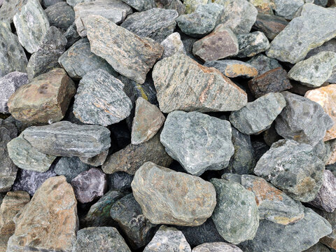 Asbestos bearing serpentinite rock background