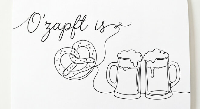 Oktoberfest. O'zapft is