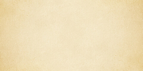 Fototapeta premium Beige parchment paper texture background with a soft vintage gradient vignette effect for elegant designs and backdrops. Subtle grain texture and a soft gradient vignette around the borders