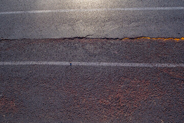 Fototapeta premium Soft surface on a running track at a stadium