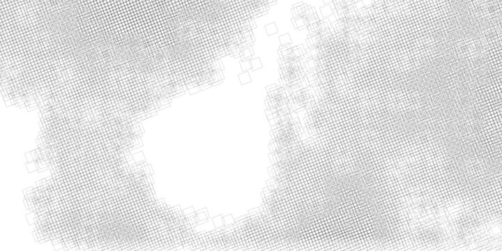 The thin gray checkered pattern forms an abstract texture resembling a digital map or data grid, with a bright empty area in the center as a visual focus.