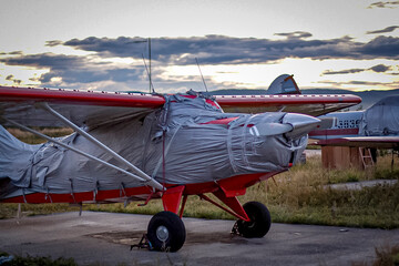 airplane on the ground © Sasha
