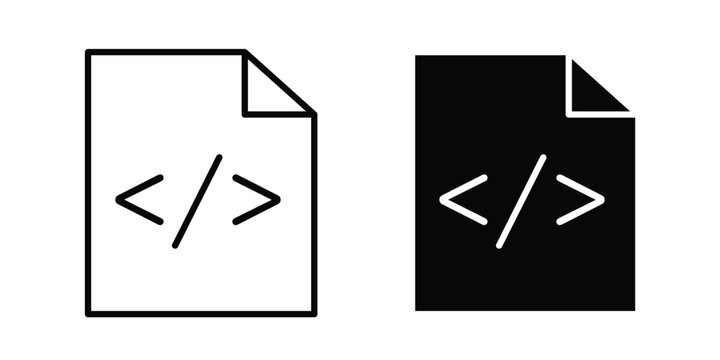 HTML script icon
