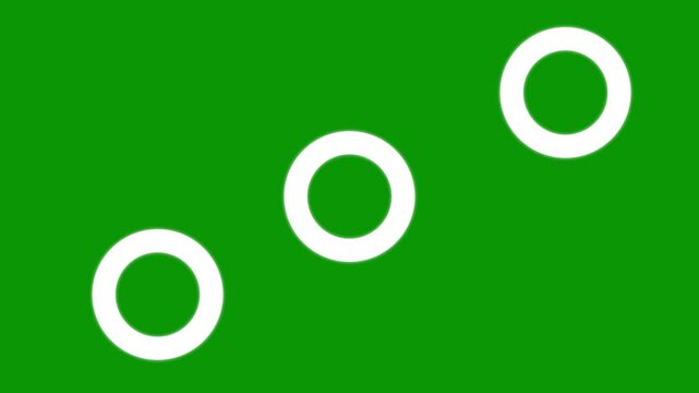 Dynamic circle burst animation with glowing neon lines on a green screen backdrop realistic cartoon firework explosion effect and fast moving shiny elements for cinematic video transitions 4k.