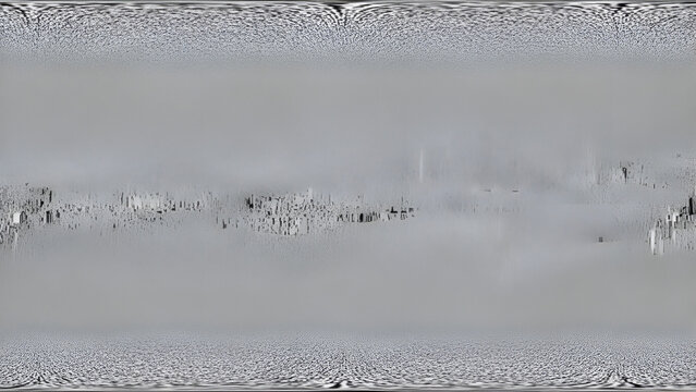 A grayscale illustration of a distorted cityscape through a foggy window with raindrops and a metallic texture