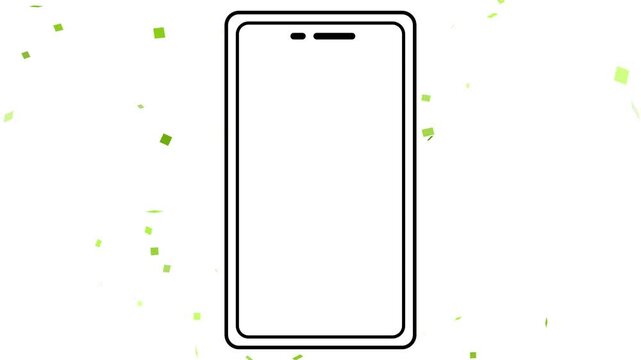 パソコン, スマホ, PC, 紙吹雪, 集中線, 効果線, 漫画, ノートパソコン, コンピュータ, ノート, テクノ, ビジネス, モニター, サイバー, コミュニケーション, オフィス, ネットワーク, 鍵盤, 正月, クリスマス, メリークリスマース, 携帯, 電話, ハロウィン, Personal computer, smartphone, PC, confetti, speed line