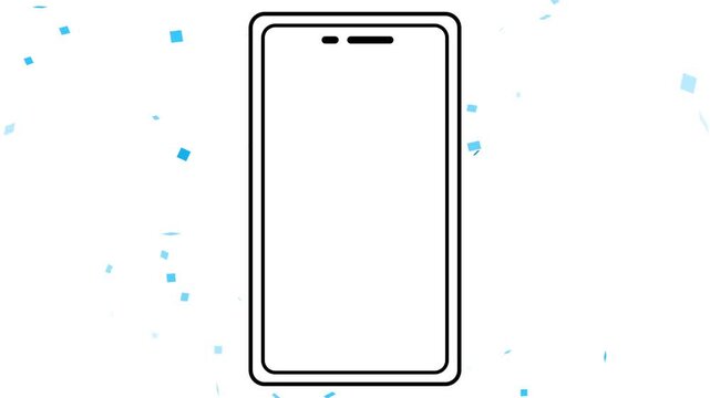 パソコン, スマホ, PC, 紙吹雪, 集中線, 効果線, 漫画, ノートパソコン, コンピュータ, ノート, テクノ, ビジネス, モニター, サイバー, コミュニケーション, オフィス, ネットワーク, 鍵盤, 正月, クリスマス, メリークリスマース, 携帯, 電話, ハロウィン, Personal computer, smartphone, PC, confetti, speed line