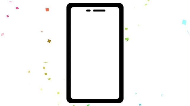 パソコン, スマホ, PC, 紙吹雪, 集中線, 効果線, 漫画, ノートパソコン, コンピュータ, ノート, テクノ, ビジネス, モニター, サイバー, コミュニケーション, オフィス, ネットワーク, 鍵盤, 正月, クリスマス, メリークリスマース, 携帯, 電話, ハロウィン, Personal computer, smartphone, PC, confetti, speed line
