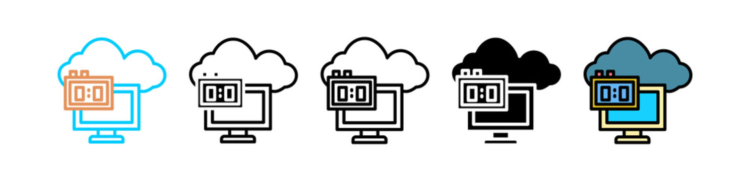 Latency multyple icon