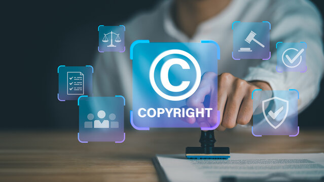 intellectual property attorney reviews copyright compliance, protecting digital assets through legal enforcement, licensing, authentication, security measures to safeguard creative ownership rights.
