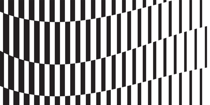 abstract black and white background with a dense arrangement of repeating vertical stripes and a slightly blurred effect (soft focus)