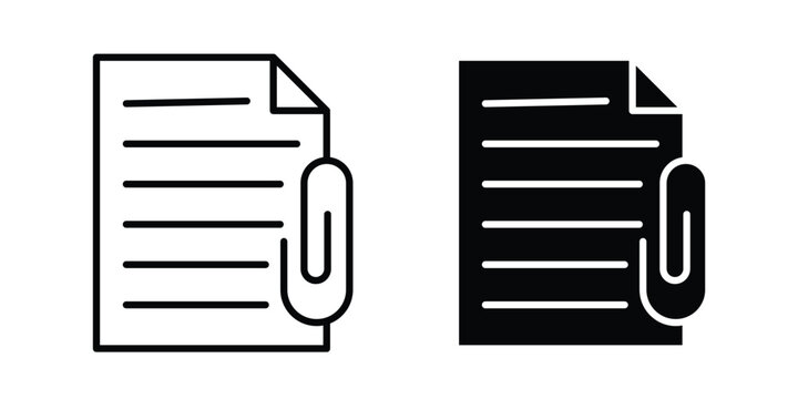 Attach document icon