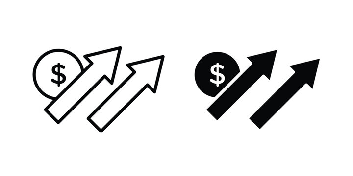 Profit growth icon