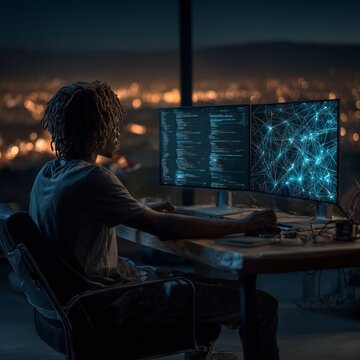 Blockchain analysis: the nightly workflow of a software develope