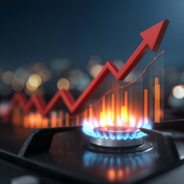 Burning costs: an illustration of global energy price surge. Gro