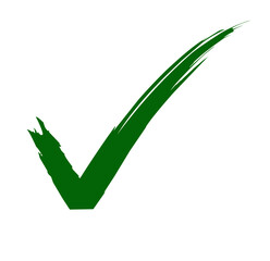 green check mark brush © Riki