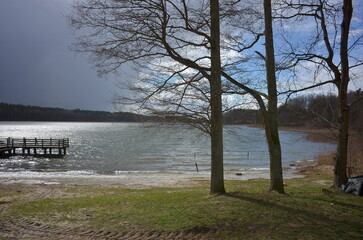Nowa Kaletka. Jezioro Gim. Polska - Mazury - Warmia.  © Rafa