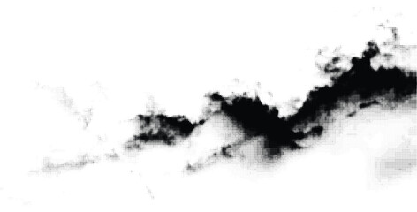 Obraz premium Halftone smoke effect, abstract dark element, background