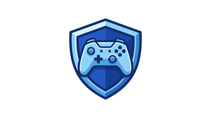 gaming controller shield logo © Langsung