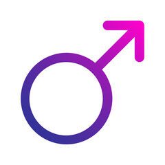 mars line gradient icon © dwi