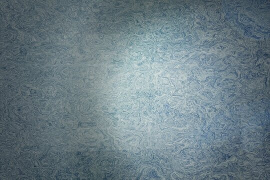Abstract blue and white marbled texture background