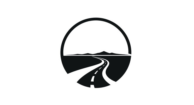 Roadway Path Lane Highway Route.