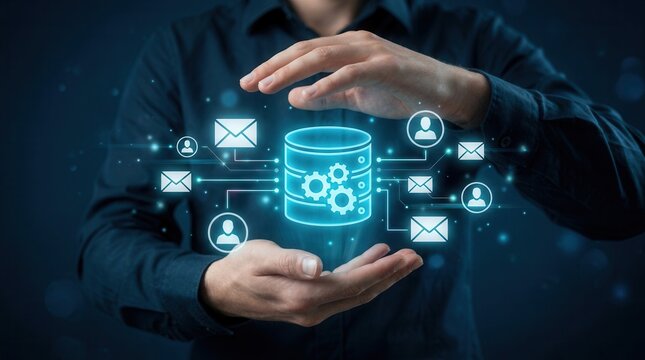A professional managing database email systems and automated server mail delivery.