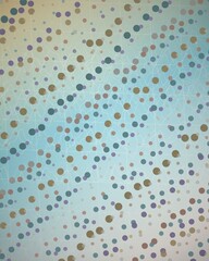 Fototapeta premium Abstract pattern of colorful circles on a gradient background