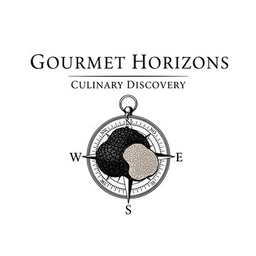 Culinary logo symbolizing food exploration and discovery.