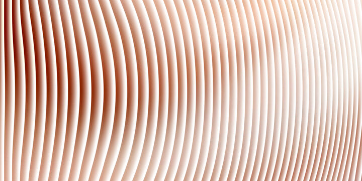 Soft light curved ridged wave background with abstract background movement