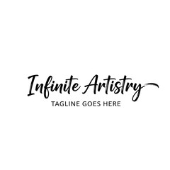 Flowing handwritten typography for creative and artistic brands. © Fusion