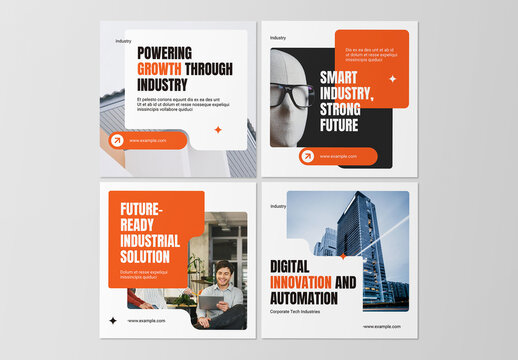Industry Social Media Post Layout