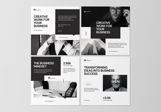 Business Marketing Plan Social Media Post