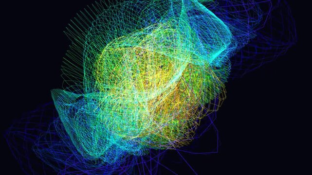 kinetic spirograph nebula 3d