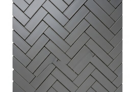 Herringbone pattern made of light and dark gray tiles
