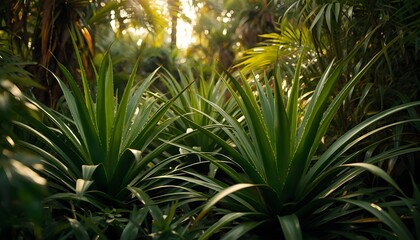 Obraz premium palm tree leaves