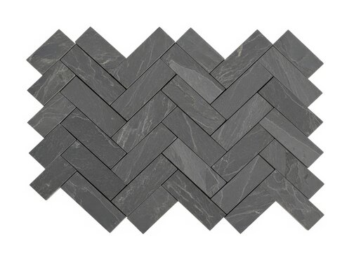 Gray herringbone pattern seamless tile texture