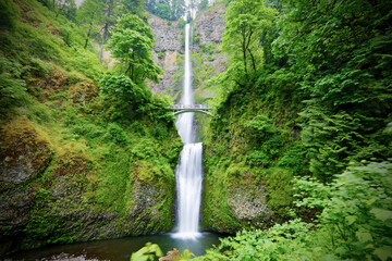 waterfall in the forest © Norman