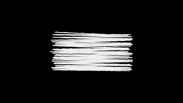 Scratch Out Scribble Correction Marker Animation