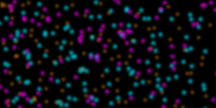 Conceptual Cluster Visualization Screen with Colorful Brilliant Gems and Highlighted Data Path.ai