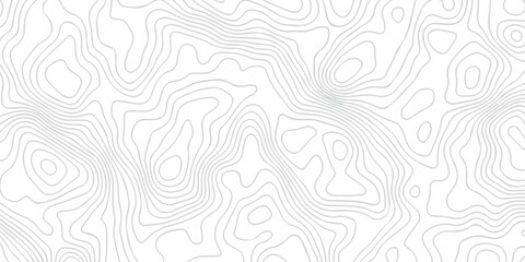 Minimal area hiking topography white background. abstract relief black spiral line wireframe landscape location diagram world map textile contour fabric texture design. © MOHAMMAD