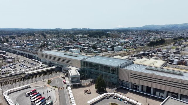 AOMORI, JAPAN.Major rail hub with high speed train services April 26 2026