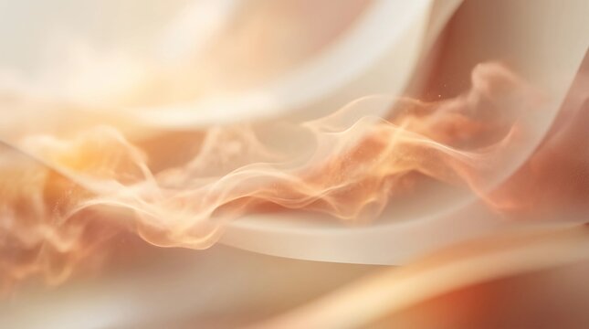 Futuristic energy wave surges through quantum field in abstract landscape.