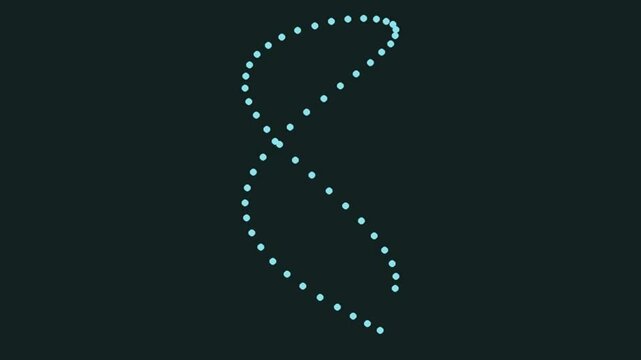 Abstract blue geometric lines speed warp hyperspace tunnel motion graphic
