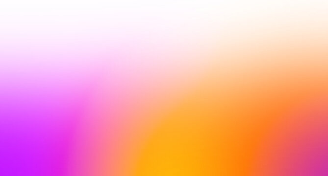 Smooth purple and warm orange gradient blurred background texture