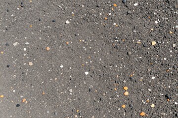 Fototapeta premium a close up of a pile of gravel on the ground