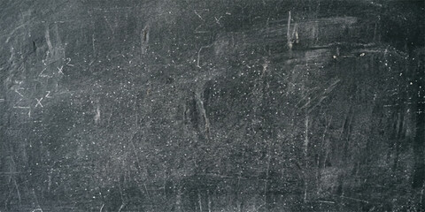 Close up of a textured chalkboard background with subtle white markings chalkboard background close up markings blackboard education material scratched abstract backdrop copy space © Musafir