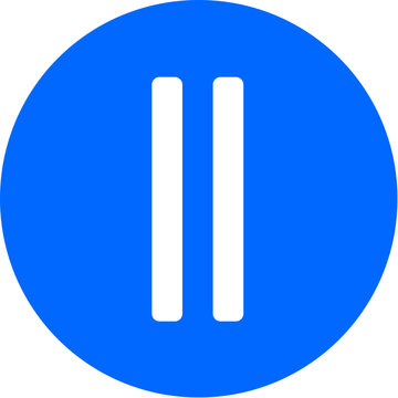 Grip lines vertical icon on bold blue circle badge for vertical grip lines drag handle UI app web mobile drag drop scroll resize control interface button on transparent background