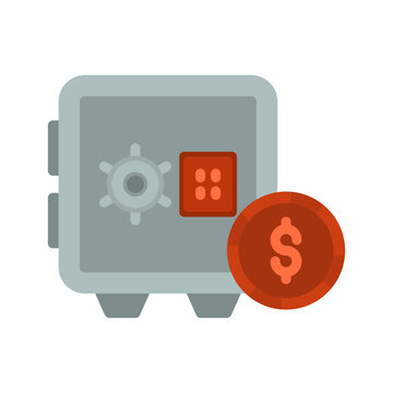 Safe Box Icon Design